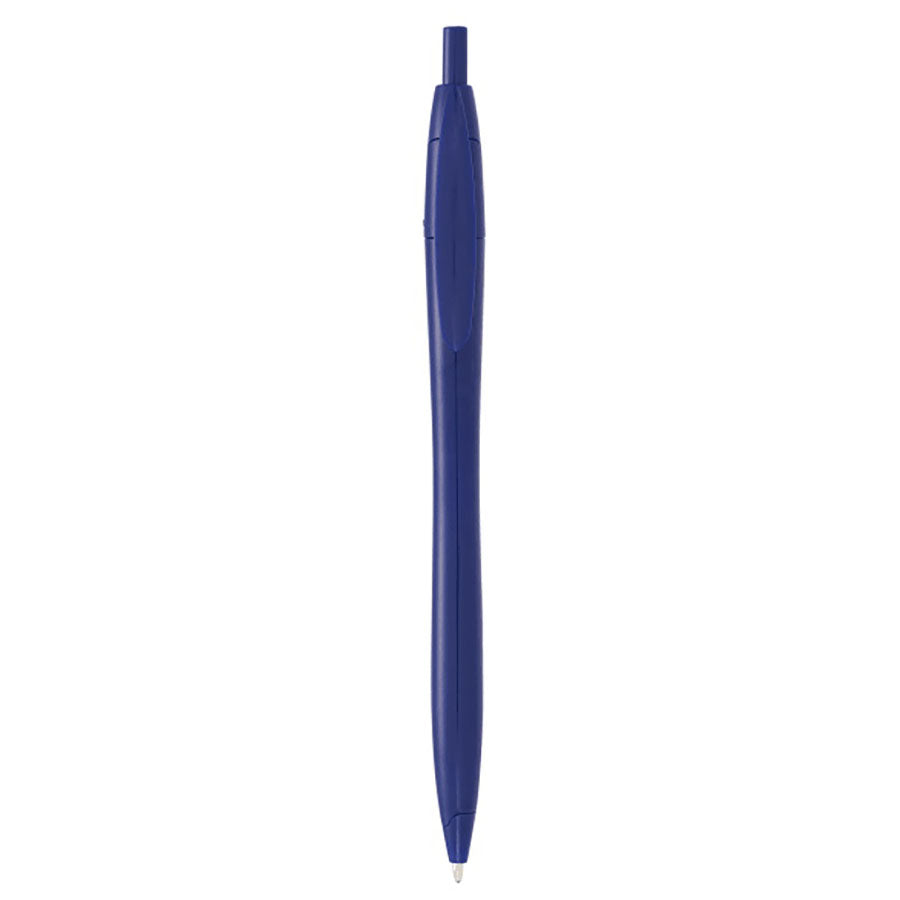 Bullet Solid Blue Cougar Retractable Ballpoint Pen