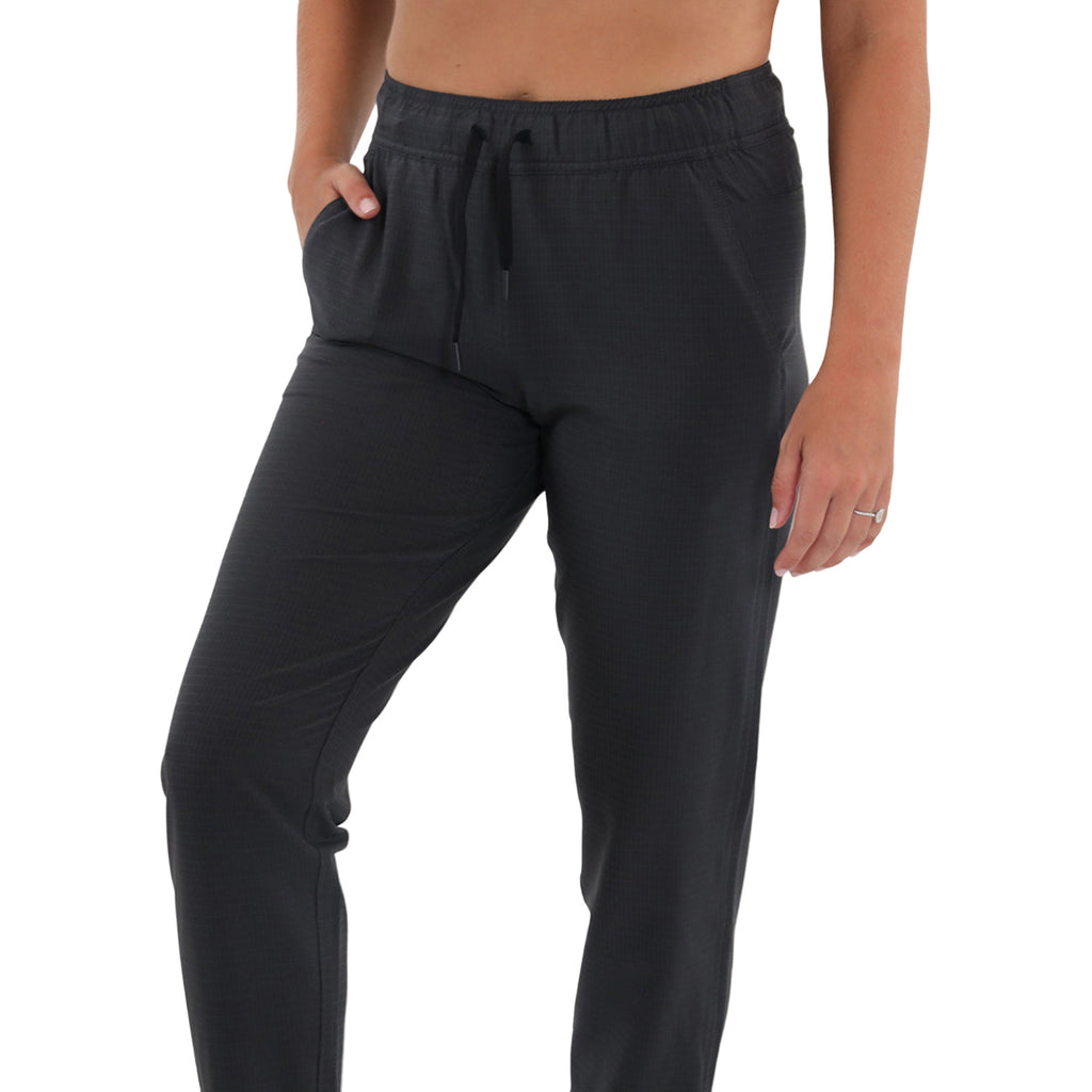 AndersonOrd Women's Black Heather Solution Jogger
