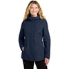 Port Authority Women's True Navy C-FREE Rain Jacket