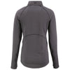 Cutter & Buck Women's Black Heather Peshastin Eco Recycled Half Zip Pullover