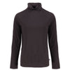 Cutter & Buck Women's Black Coastline Epic Comfort Eco Recycled Funnel Neck