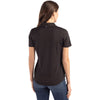 Cutter & Buck Women's Black Coastline Epic Comfort Eco Recycled Polo