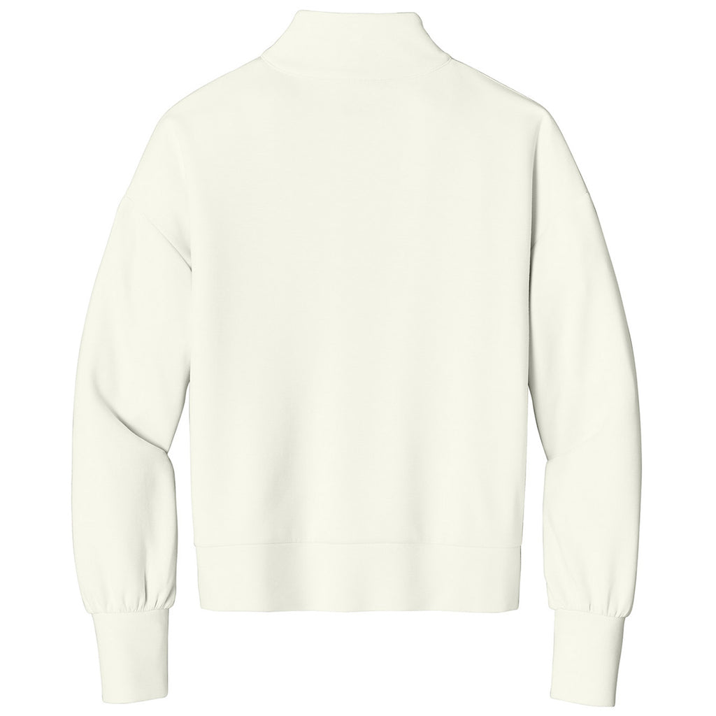 OGIO Women's Opal White Transcend 1/4-Zip