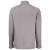 Cutter & Buck Men's Elemental Grey Heather Peshastin Eco Fleece Recycled Half Zip Pullover