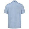 Cutter & Buck Men's Tour Blue Pike Eco Diamond Dot Print Recycled Polo