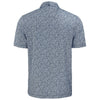 Cutter & Buck Men's Navy Blue Pike Eco Flora Print Polo