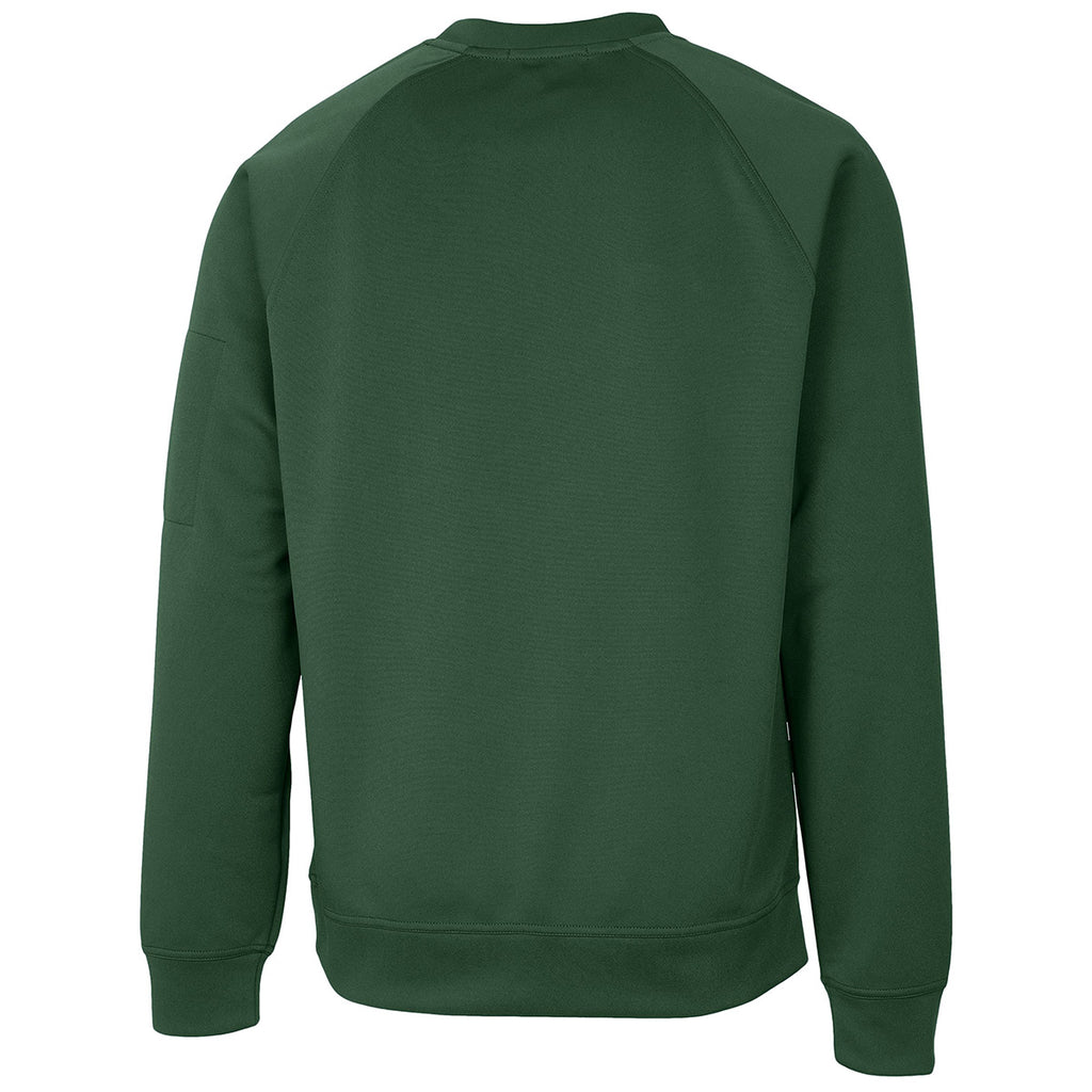 Clique Unisex Bottle Green Lift Eco Performance Crewneck Sweatshirt