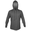 ANETIK Men's Charcoal Heathered Low Pro Tech Hooded T-Shirt