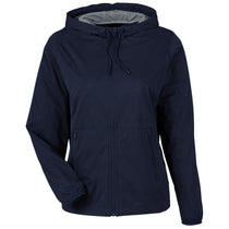 North End Women's Classic Navy Heather Network Lightweight Jacket