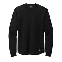 New Era Men's Black Thermal Long Sleeve