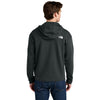 The North Face Men's Asphalt Grey Double-Knit Full-Zip Hoodie