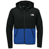 The North Face Men's TNF Blue/ TNF Black Double-Knit Full-Zip Hoodie