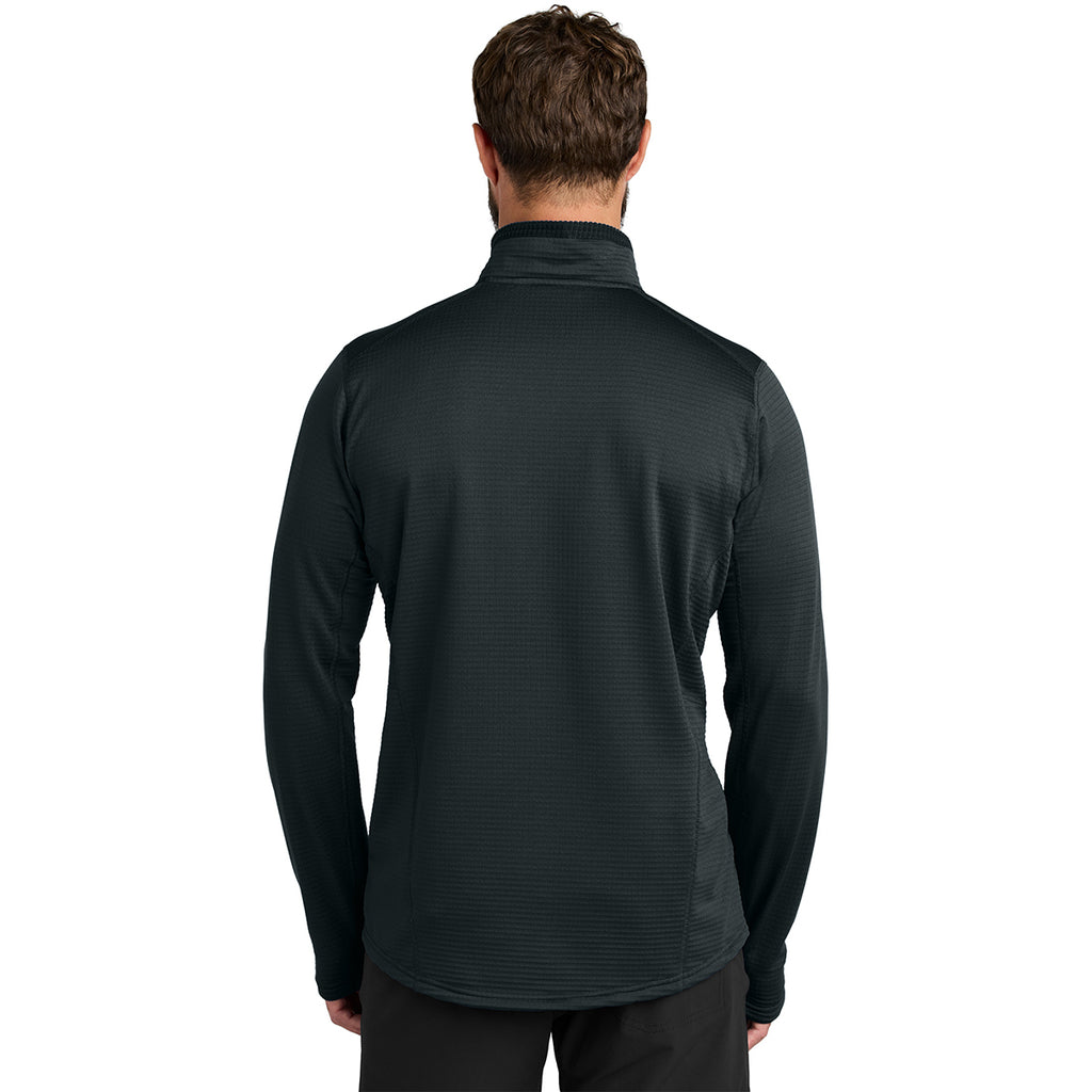 Outdoor Research Men's Black Tech Grid 1/4-Zip Fleece