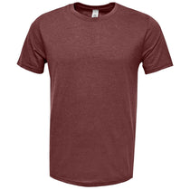 BAW Unisex Antic Maroon Soft-Tek Blended T-Shirt