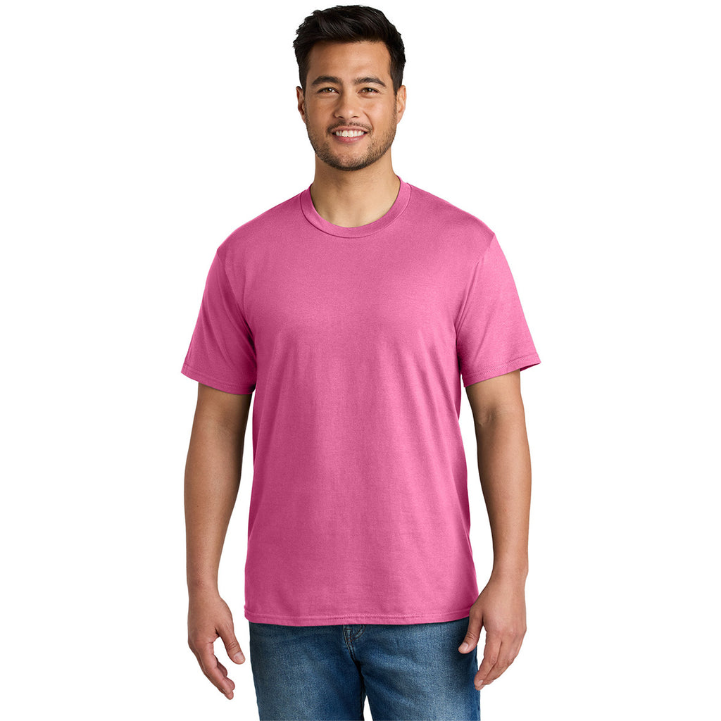 Port & Company Unisex Awareness Pink CVC Tee