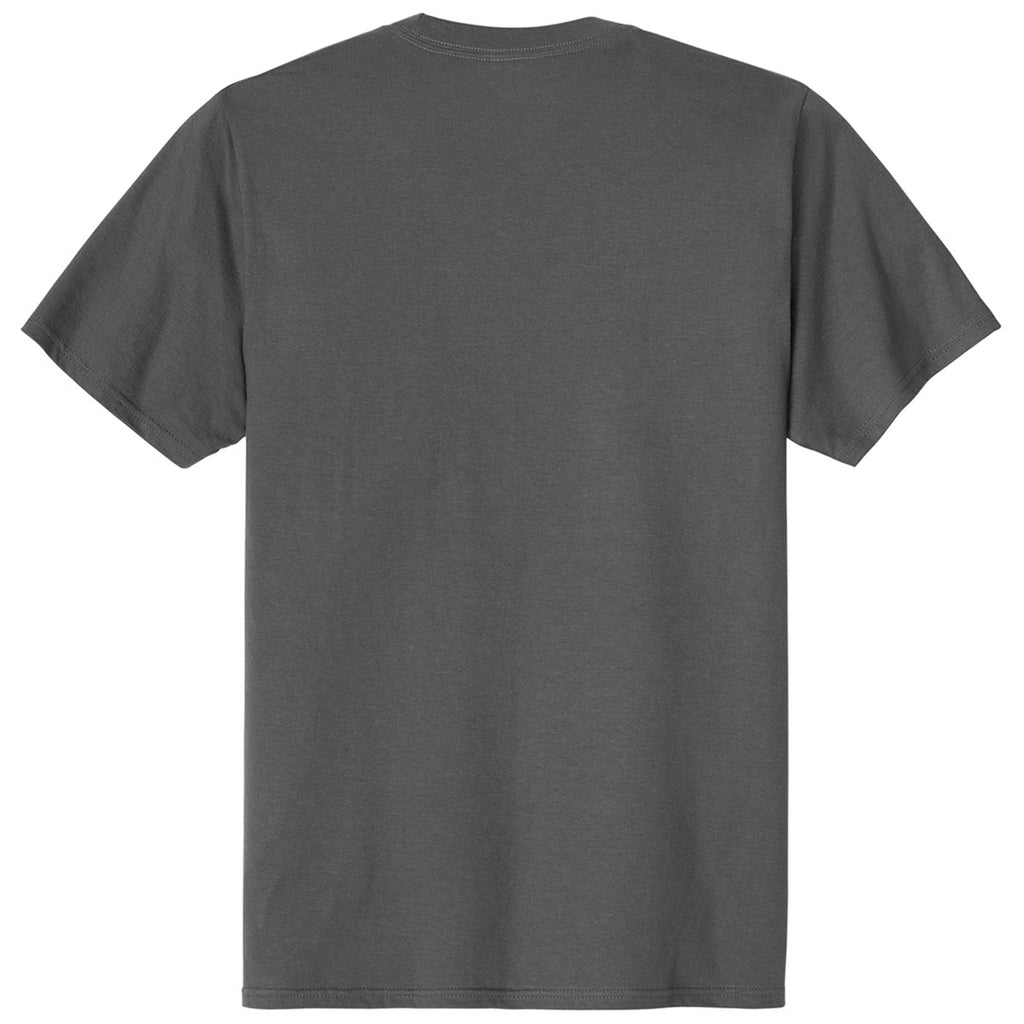 Port & Company Unisex Charcoal CVC Tee