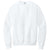 Port & Company Unisex White Core Fleece Crewneck Pocket Sweatshirt