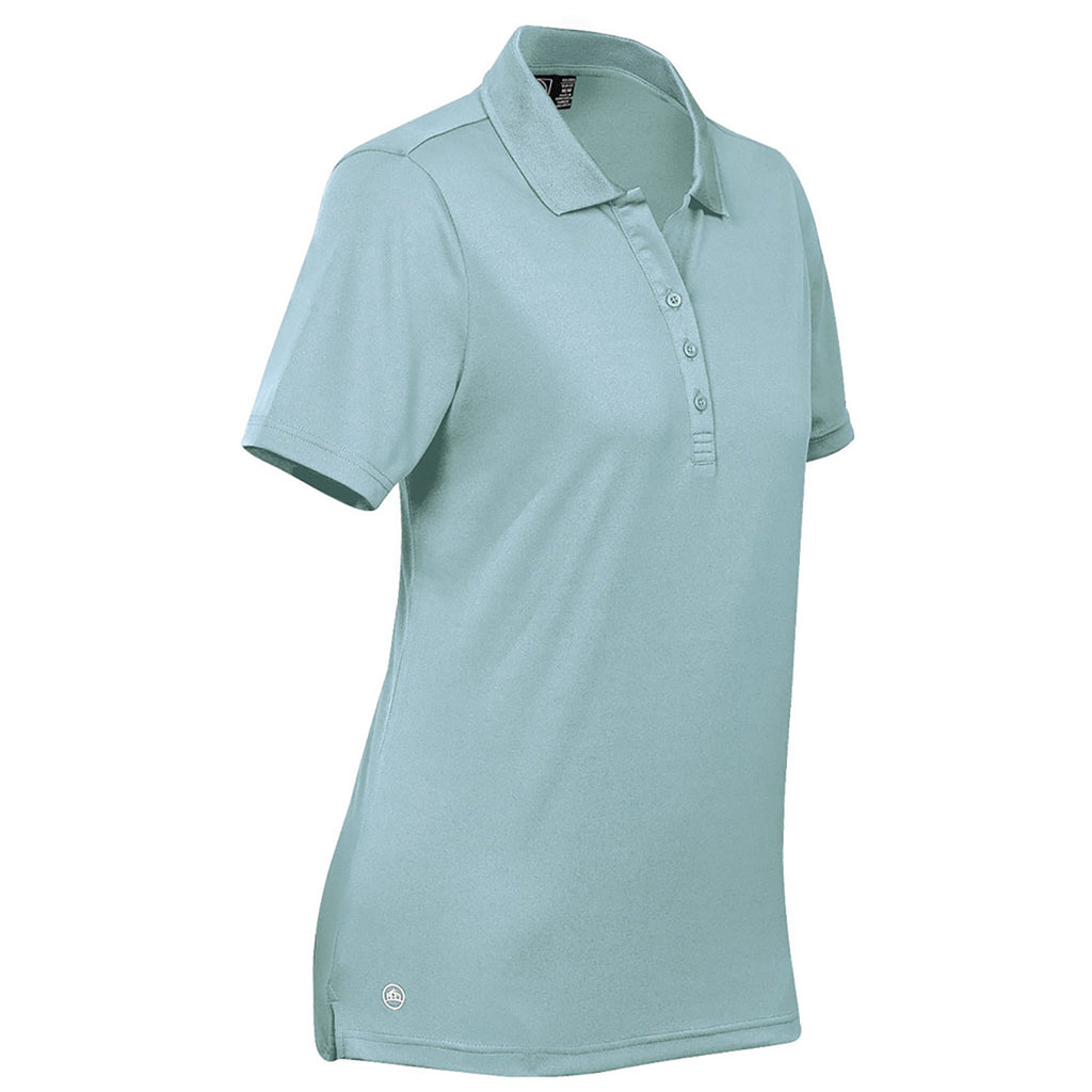 Stormtech Women's Ice Blue Eclipse H2X-Dry Pique Polo