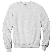 Champion Unisex Silver Grey Eco Fleece Crewneck Sweatshirt