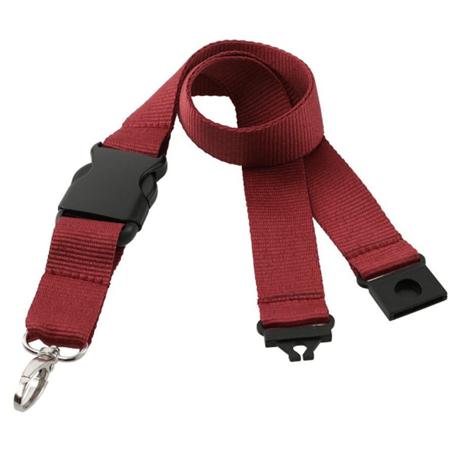 Bullet Burgundy Hang In There Lanyard