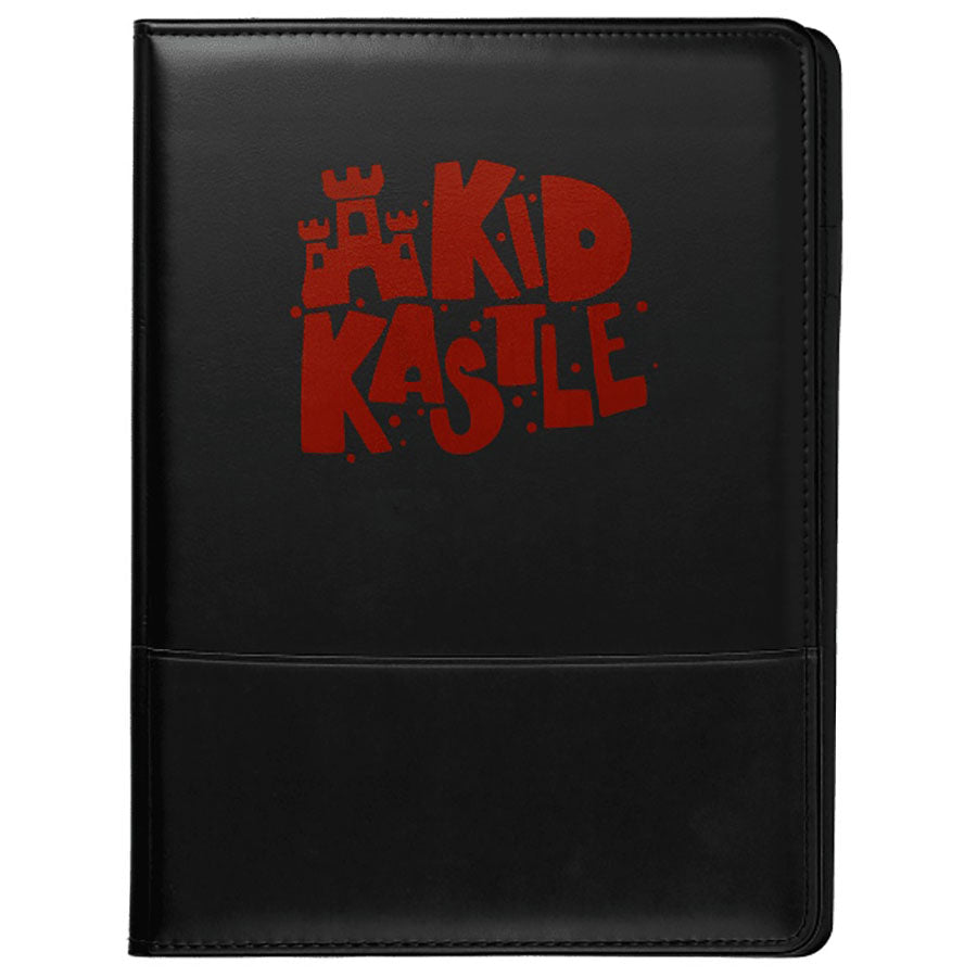 Bullet Black Associate Padfolio with FSC Mix Paper