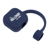 Leed's Navy Silicone Straw Cap