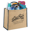 Bullet Navy Large Jute Tote