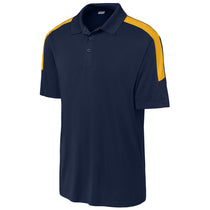 Sport-Tek Men's True Navy/ Gold Competitor United Polo