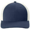 Sport-Tek True Navy/ White Club Trucker Cap