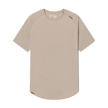 UNRL Men's Heather Sand Stride Short Sleeve