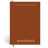 Papier Brown Shine Lined Notebook