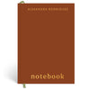 Papier Brown Shine Plain Notebook