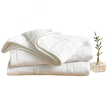 Baloo Pebble White Weighted Blanket - Throw 12lbs