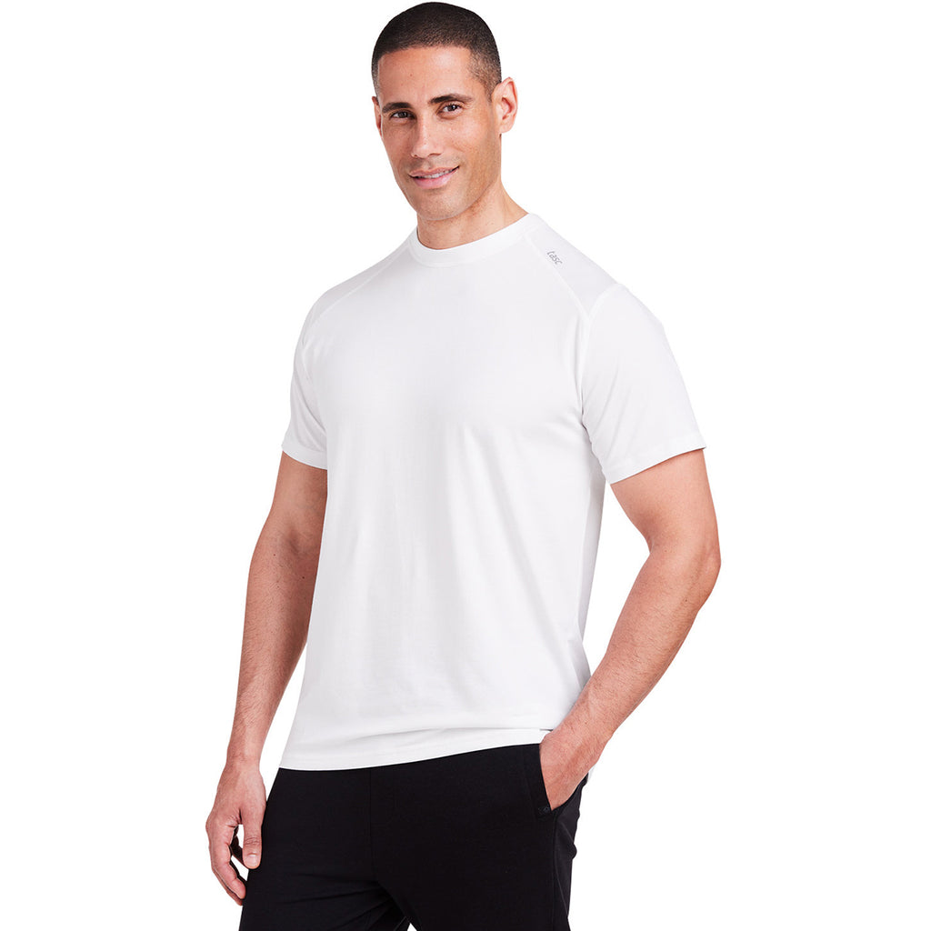 tasc Men's White Carrollton Fitness T-Shirt