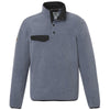 Roots73 Men's Denim Mix Westville Eco Microfleece Pullover