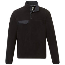 Roots73 Men's Black Westville Eco Microfleece Pullover