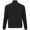 Elevate Men's Black Lyon Eco Stretch Knit Full Zip Lightweight Jacket