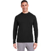 tasc Men's Black Carrollton Fitness Long-Sleeve T-Shirt