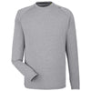 tasc Men's Heather Grey Carrollton Fitness Long-Sleeve T-Shirt