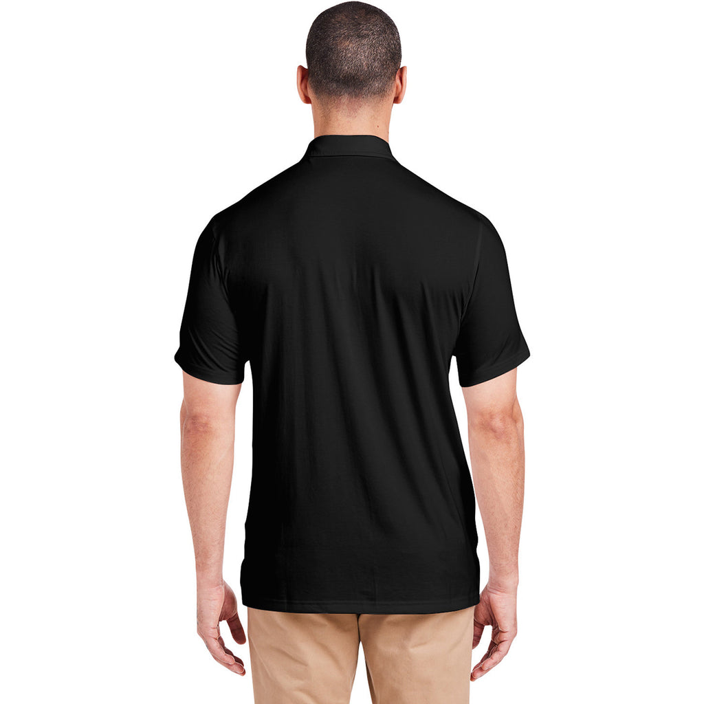 tasc Men's Black Cloud Lightweight Polo