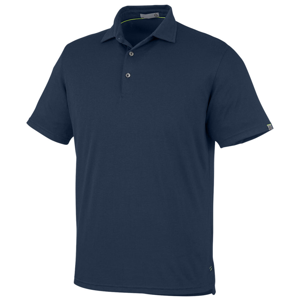 tasc Men's Classic Navy Cloud Lightweight Polo