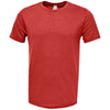 BAW Men's Red Tri-Blend T-Shirt Short Sleeve