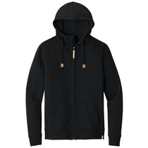 tentree Men's Meteorite Black Space Dye Fleece Full-Zip Hoodie