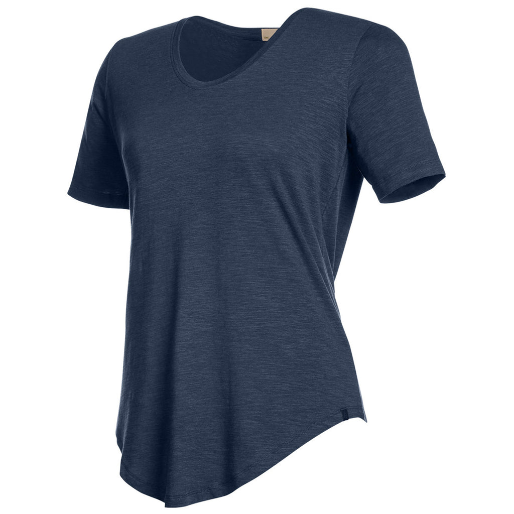 tasc Women's Classic Navy Longline T-Shirt