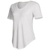 tasc Women's White Longline T-Shirt