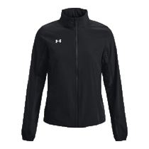 Under Armour Women's Black Squad 3.0 Warm-Up Full Zip Jacket