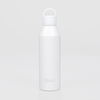 Zusa White Voyager Aluminum 20 oz. Water Bottle