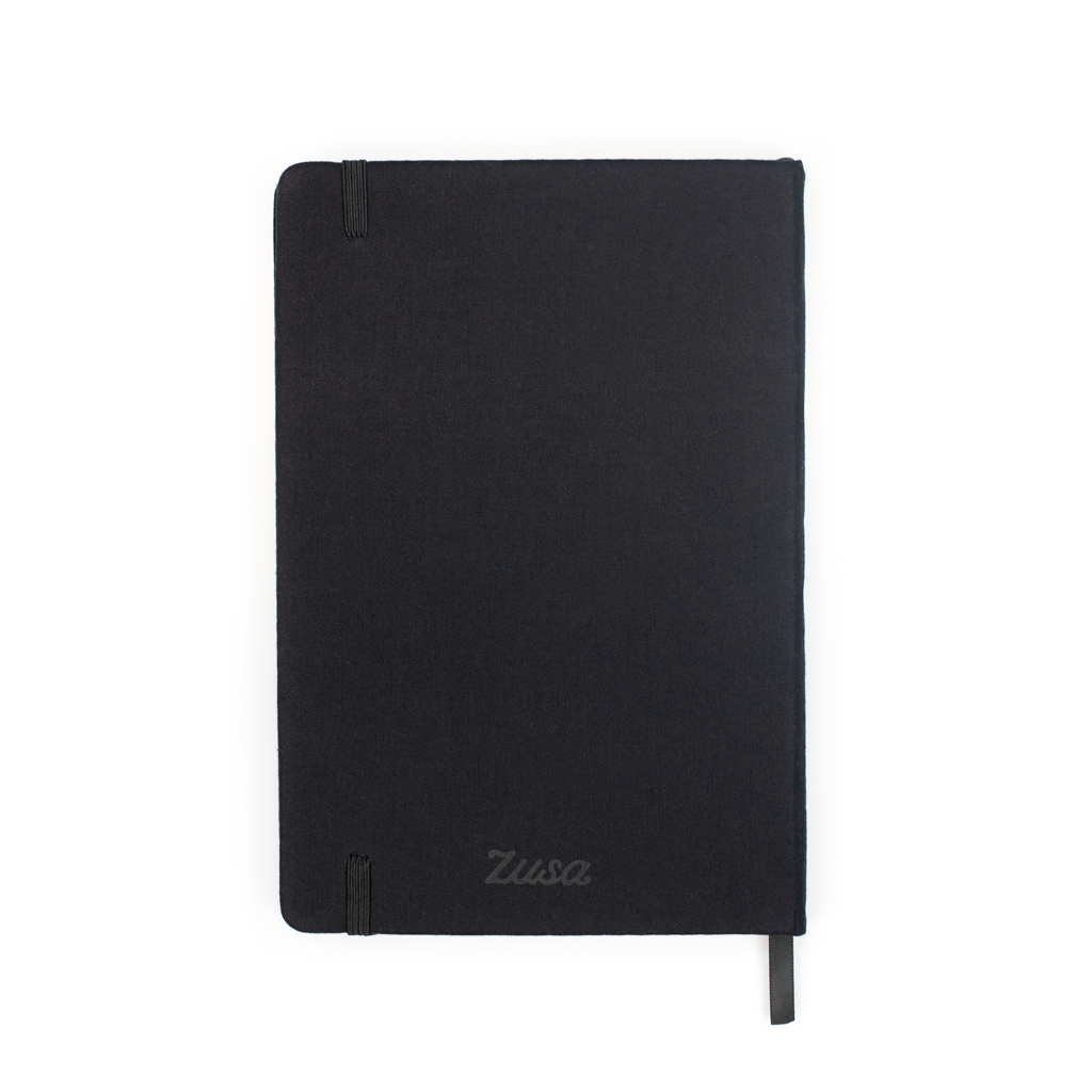 Zusa Black Woodland Notebook