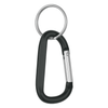 Hit Black 6mm Carabiner with Split Ring