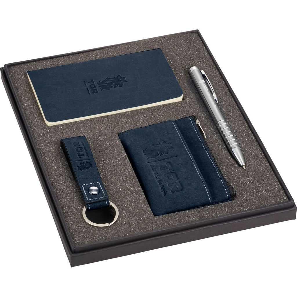 JournalBooks Navy Revello Bundle Gift Set